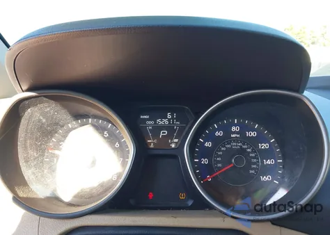 2012 Hyundai Elantra Limited z USA, uszkodzony, nr VIN 5NPDH4AE7CH082621